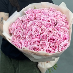Букет из 55 роз Аваланж (60 см) в Ивантеевке