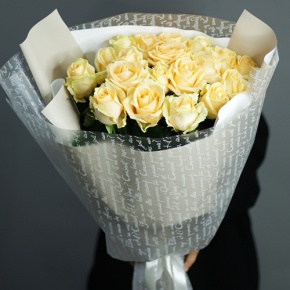 Букет из 19 роз Аваланж (70 см) в Ивантеевке