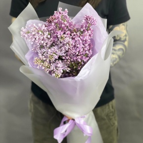 Букет из 9 веток ароматной сирени в Ивантеевке