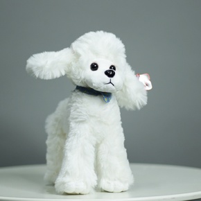 Плюшевый пудель белый (25 см) в Ивантеевке