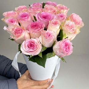 Букет из 21 розы Кения в конусе в Ивантеевке