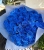 Букет из 51 синей розы Эквадор (60 см) в Ивантеевке