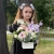 Композиция с георгинами на 1 сентября в белом ящике в Ивантеевке Композиция с георгинами на 1 сентября в белом ящике в Ивантеевке