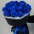 Букет "Блу мун" из 15 синих роз (Эквадор) в Ивантеевке