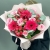Букет "Маджента" из микса роз, гербер и эвкалипта в Ивантеевке Букет "Маджента" из микса роз, гербер и эвкалипта в Ивантеевке