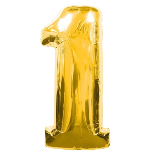 Шар гелиевый цифра 1 (40х102 см) в Ивантеевке