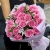 Букет из 21 розовой розы Аква (50 см) в Ивантеевке