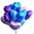 Сердце сиреневое фольгированный шар с гелием (45 см) в Ивантеевке