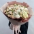 Букет "Шаганэ" из ранункулюсов, хризантем Момоко, озатамнуса, кустовых роз сорта Таня, эустом и гортензий в Ивантеевке Букет "Шаганэ" из ранункулюсов, хризантем Момоко, озатамнуса, кустовых роз сорта Таня, эустом и гортензий в Ивантеевке