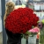 Букет 101 красная роза Ред Наоми (60 см) в Ивантеевке