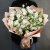 Букет "Полли" из эустом и кустовых пионовидных роз в Ивантеевке