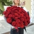 Букет 51 красная роза (50 см) в Ивантеевке